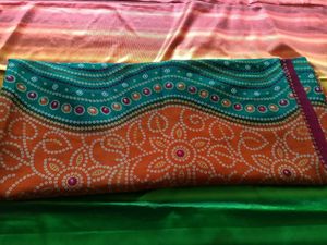 new Bandhani Print Saree