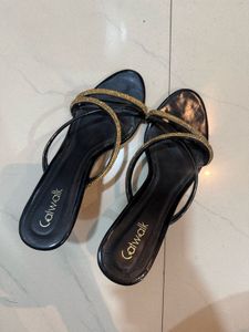 Catwalk Sparkling Embellished Flat Sandals