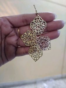 Beautiful Gold Plated Earrings Bought From Dubai