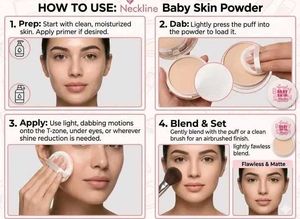 Neckline Compact Powder and Gopinath pan cake