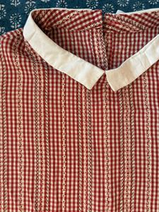 Red Gingham Top