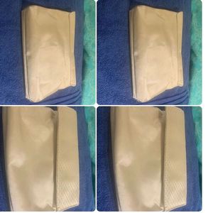 BVlgari Elegant Cream Clutch Bag