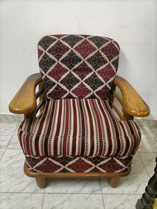 3+2 Wooden Sofa Seater Set