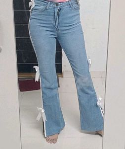 Ribbon Jeans