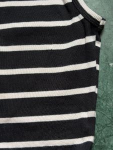 Striped Sleeveless Top