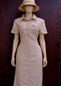 Women's Tan Shirt Dress ✨