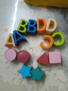 Educational Shape Sorting Blocks Toy