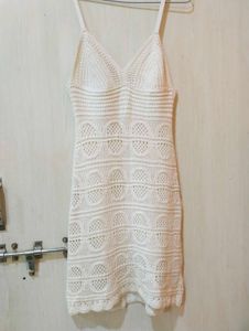 Crochet Mini Dress