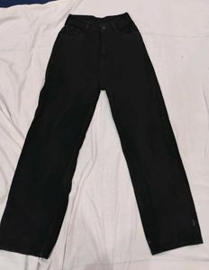 Black Wide Leg Jeans