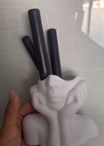Unique Woman Face brush / pen keeper