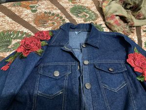 Embroidered Denim Jacket
