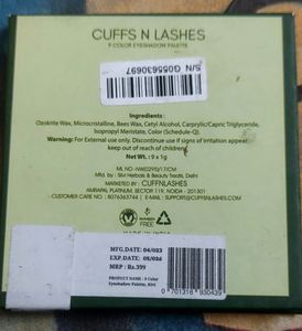 Cuffs N Lashes Eyeshadow Pck Of 2