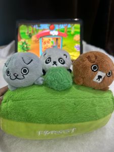 Cute Plush Toys - Set of 3