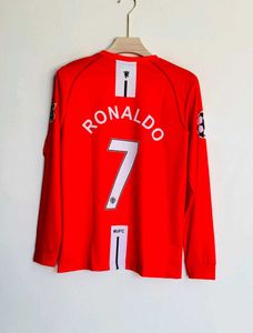 MANCHESTER UNITED 2007-08 HOME KIT FULLSLEEVE