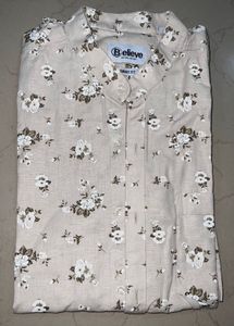 Men's Floral Print Smart Fit Shirt