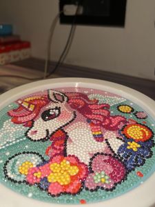 Sparkling Unicorn Diamond Art