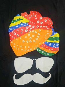 Jaipuri Black T-Shirt