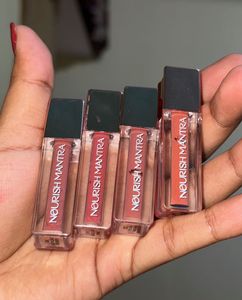 Nourish Mantra Creamy Matte Liquid Lipstick Set