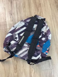 quick silver Unique Geometric Pattern Backpack
