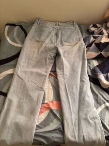 Light Wash Wide Leg Jeans