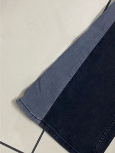 Flare Jeans with Contrast Panels