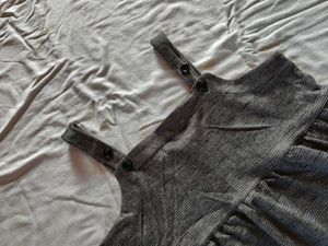 Cute Korean Buttoned Midi Dress For Cuties