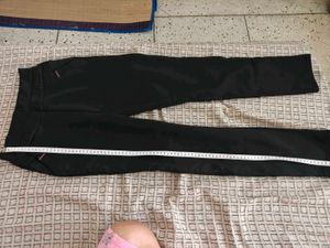 Imported No iron thick Black Women's Pants