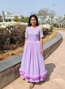 Lavender Maxi Dress