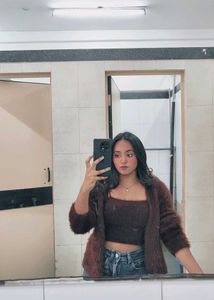 Fur Cardigan