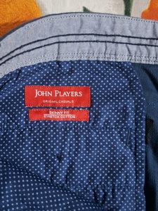 Men's Chinos - Navy &amp; Beige