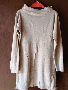 Comfy Gray Casual Dress