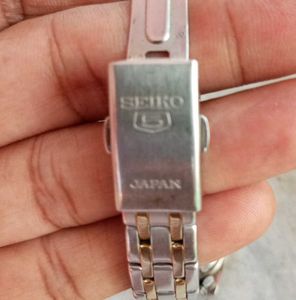Seiko 5 Two-Tone Automatic Women Watch