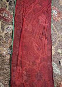 Blue and Red Dupattas with Embellishments