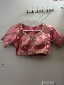 Rose Pink Lehenga Choli w/ Duppatta