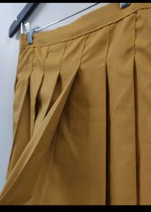 Pleated Mini Skirt