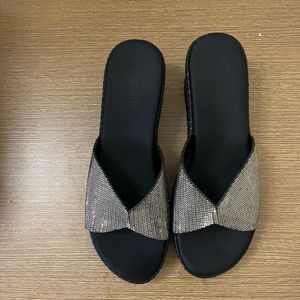 Sparkling Wedge Sandals for Women
