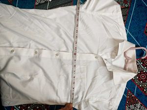 Classic White Men's Formal Shirt