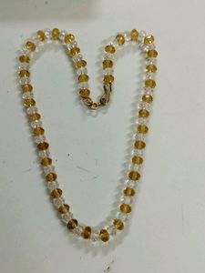Golden n White neck pc Very Pretty 😍