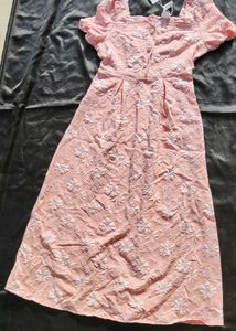 brand new ( savana)Pink Floral Button A-Line Dress