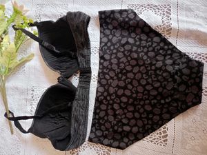 Gray Bra &amp; Panty Set