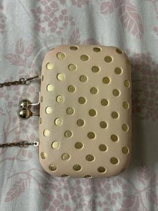 Cute Polka Dot Clutch Bag