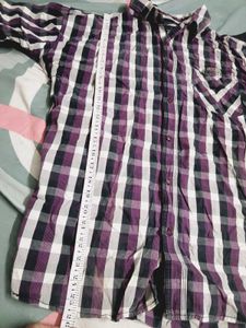 Men's Plaid Short Sleeve Shirt