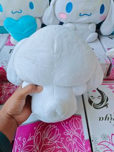 Cute Cinnamoroll Plush Toy with Heart