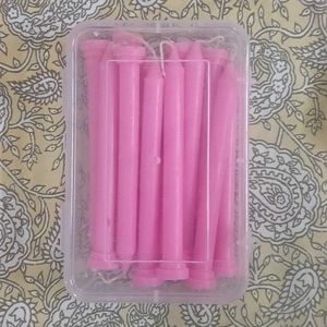 Premium Taper Candles - Pink (12 Pcs)