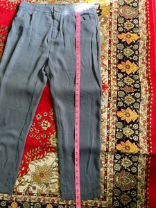 Length -35,,Blue Striped Pants