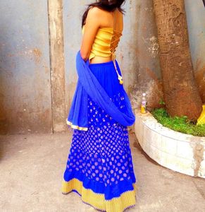 Royal Blue Dupatta