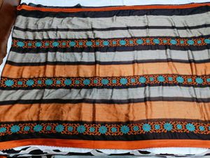 🇳🇿💫🎀Stylish Striped Saree with Embellished