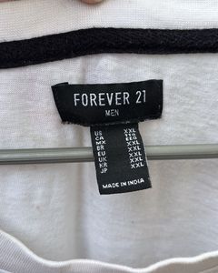 Forever 21 White T-Shirt