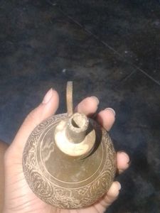 Vintage very old and rare Brass Oil Lamp