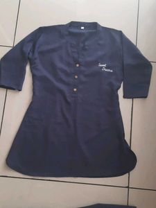 Navy Blue 'Sweet Dreams' Pajama Set